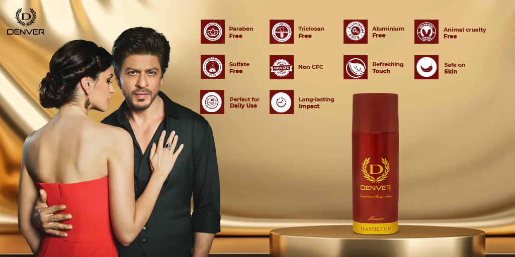 DENVER HONOUR BODY SPRAY 165 ML - Image 2