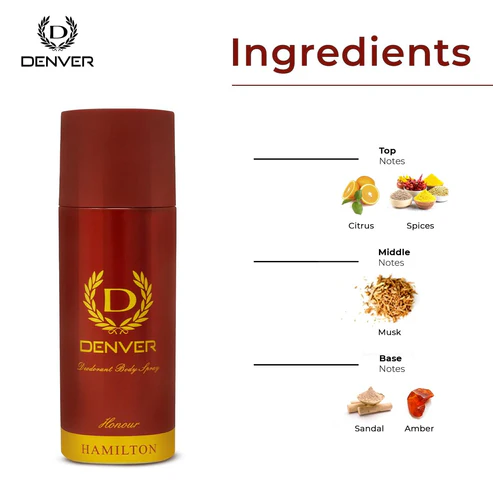 DENVER HONOUR BODY SPRAY 165 ML - Image 4