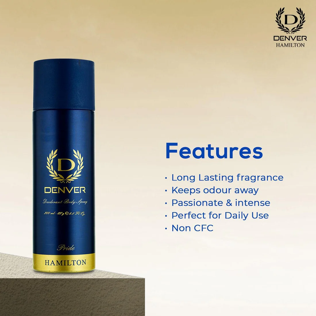 DENVER PRIDE BODY SPRAY 165 ML - Image 5