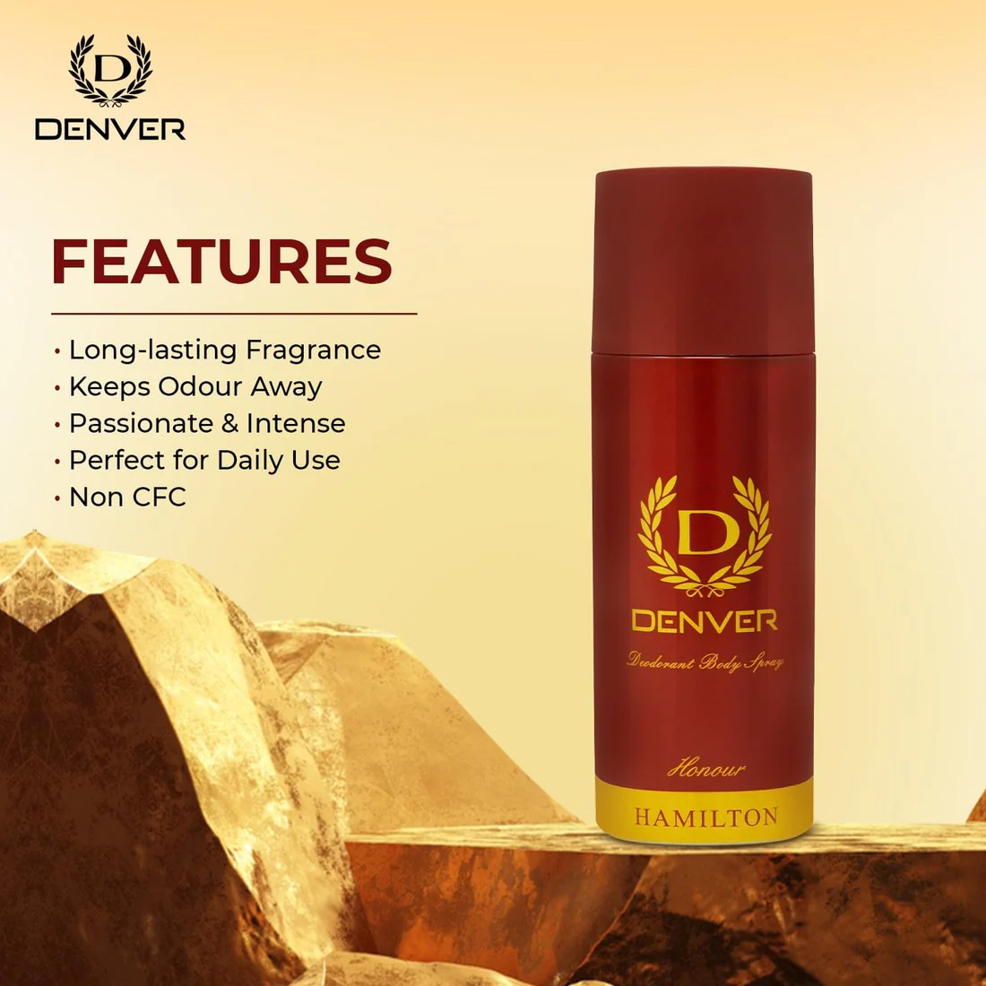 DENVER HONOUR BODY SPRAY 165 ML - Image 6
