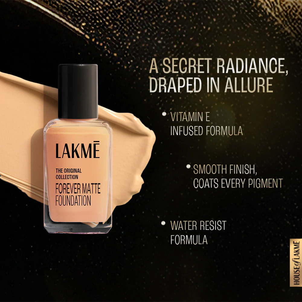 Lakme Forever Matte Foundation - Image 4